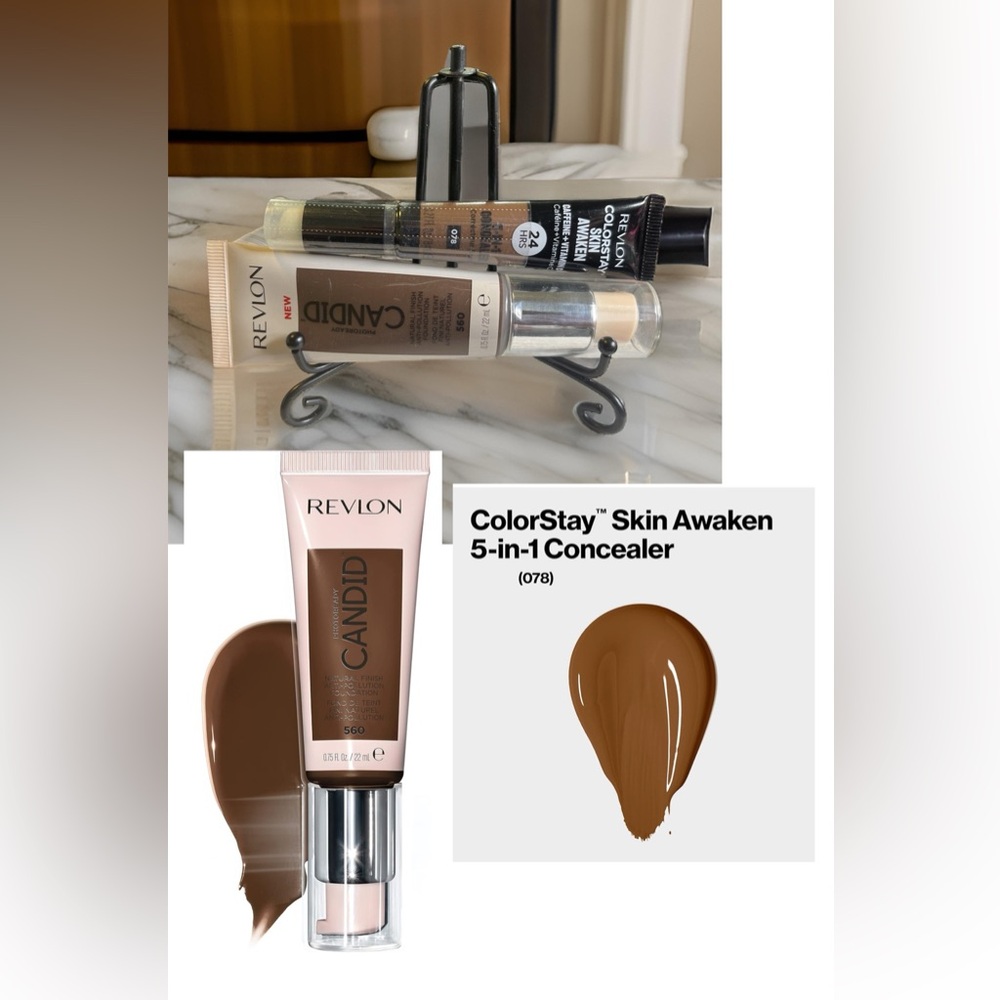 Revlon Foundation & Concealer •Mocha